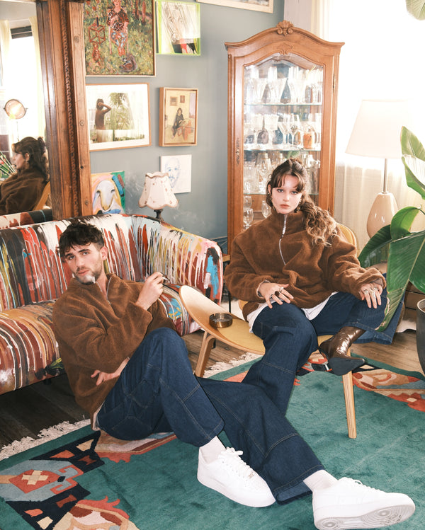 POLAR BEAR FLEECE & CARPENTER DENIM